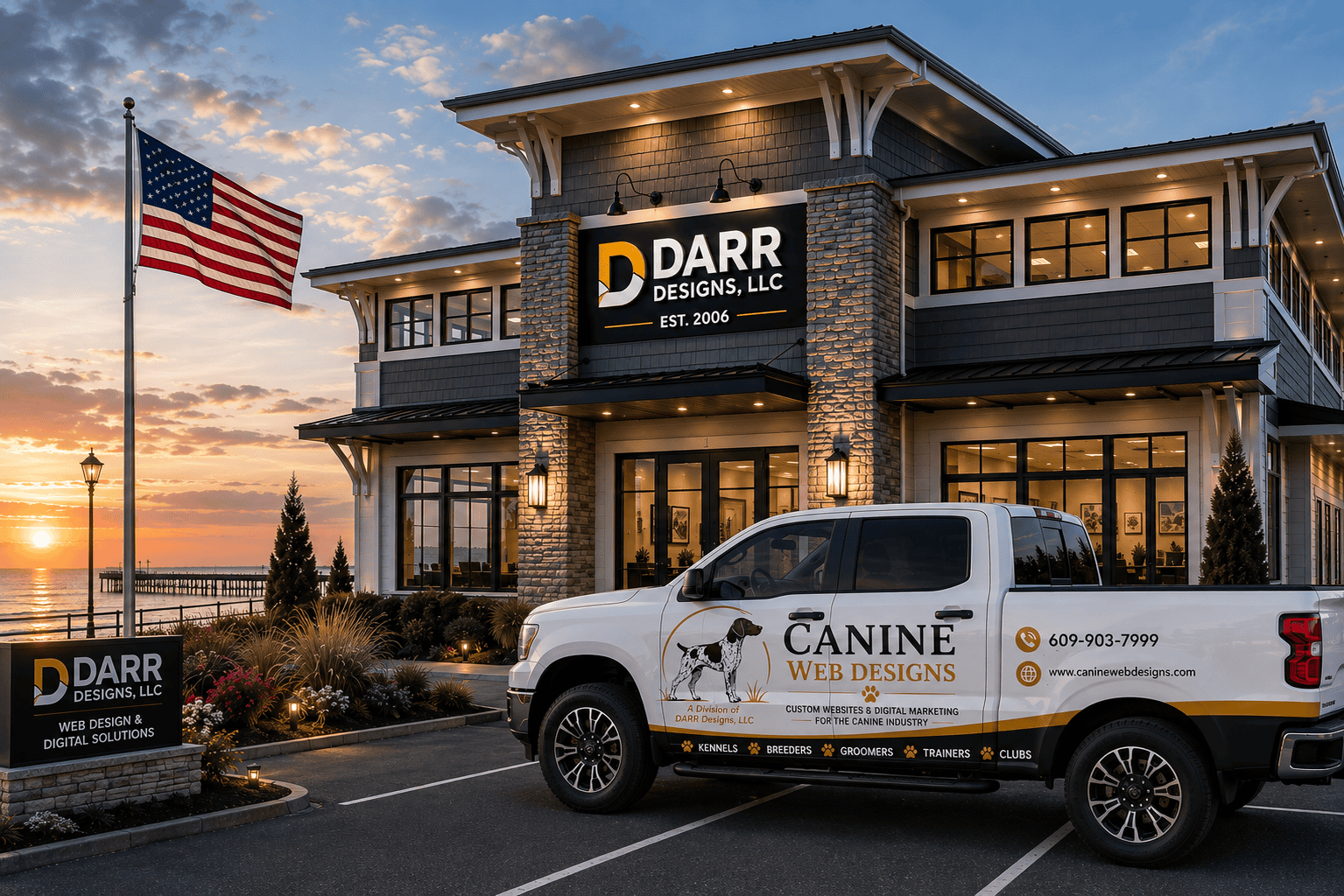 DARR Designs web design and development company in South Jersey